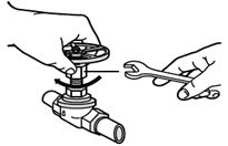 How to tighten bonnet