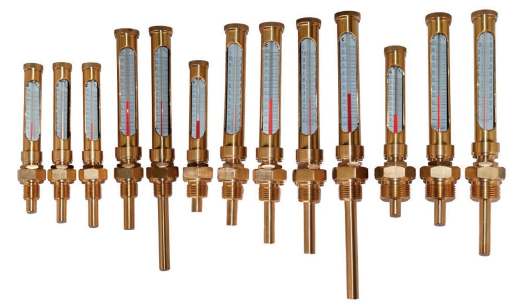 O-shape Industrial thermometer