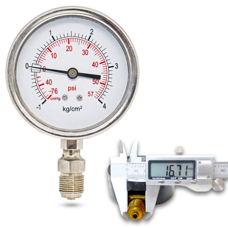 คอมปาวเกจ ( A ) 3", 4 kg เหล็ก