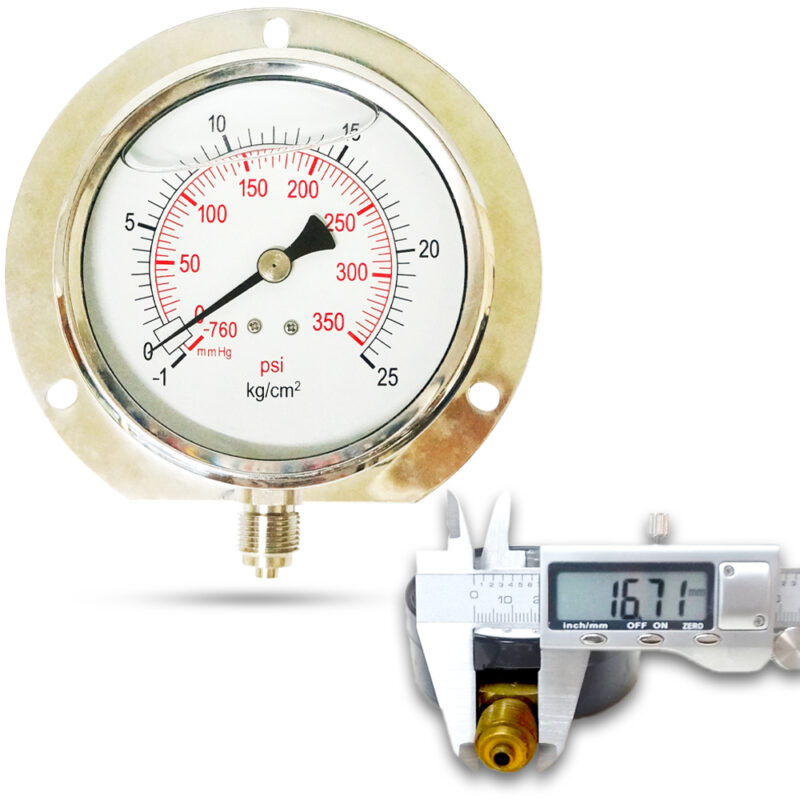 คอมปาวเกจ ( B ) 4", 25 kg สแตนเลส