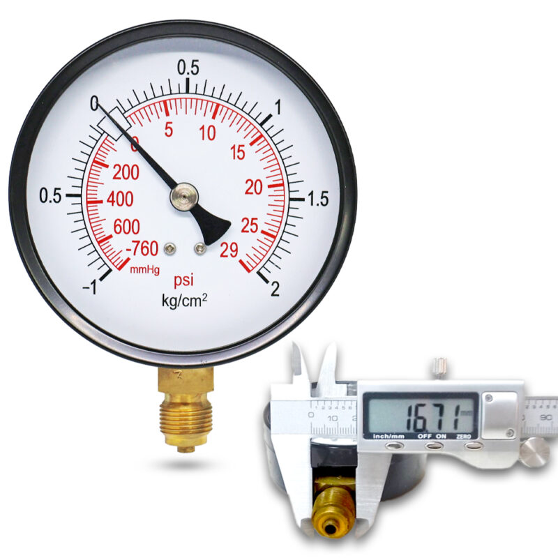 คอมปาวเกจ ( A ) 4", 2 kg เหล็ก