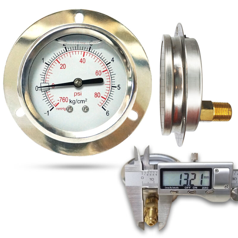 คอมปาวเกจ ( D ) 2.5", 6 kg แสตนเลส