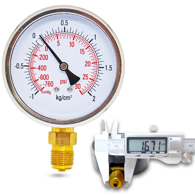 คอมปาวเกจ ( A ) 3", 2 kg สแตนเลส