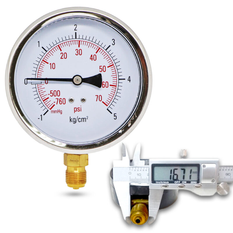 คอมปาวเกจ ( A ) 4", 5 kg สแตนเลส