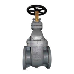 วาล์วประตู 10K เหล็ก Cast steel F7366, 50A ( 2" ) แกนไม่โผล่ Non raising stem