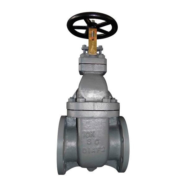 วาล์วประตู 10K เหล็ก Cast steel F7366, 100A ( 4