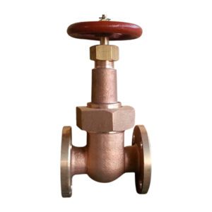 วาล์วประตู 5K ทองเหลือง F7367, 20A (3/4") แกนโผล่ Raising stem