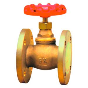 วาล์วตรง 5k- 65A ทองเหลือง L: 140