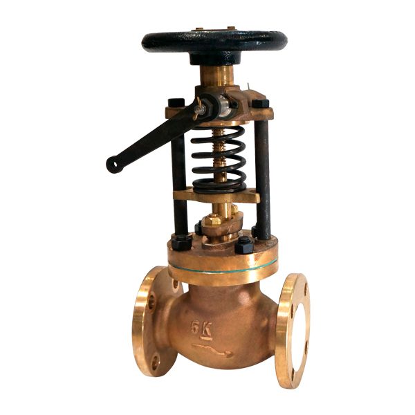 วาล์วตรง Quick closing globe valve, 5k- 20 ทองเหลือง