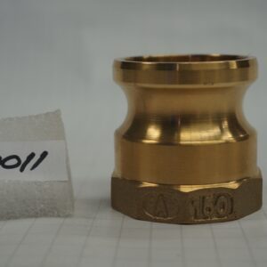 ข้อต่อ Cam & Groove, Part A, ทองเหลือง, BSP, 1-1/2นิ้ว