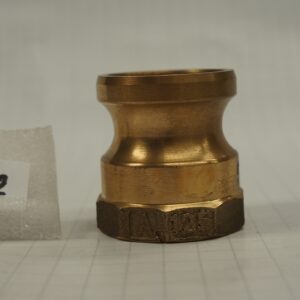 ข้อต่อ Cam & Groove, Part A, ทองเหลือง, BSP, 1-1/4นิ้ว