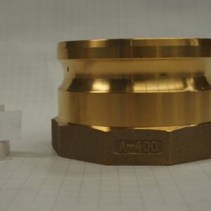 ข้อต่อ Cam & Groove, Part A, ทองเหลือง, BSP, 4นิ้ว