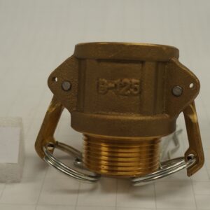 ข้อต่อ Cam & Groove, Part B, ทองเหลือง, BSP, 1-1/4นิ้ว