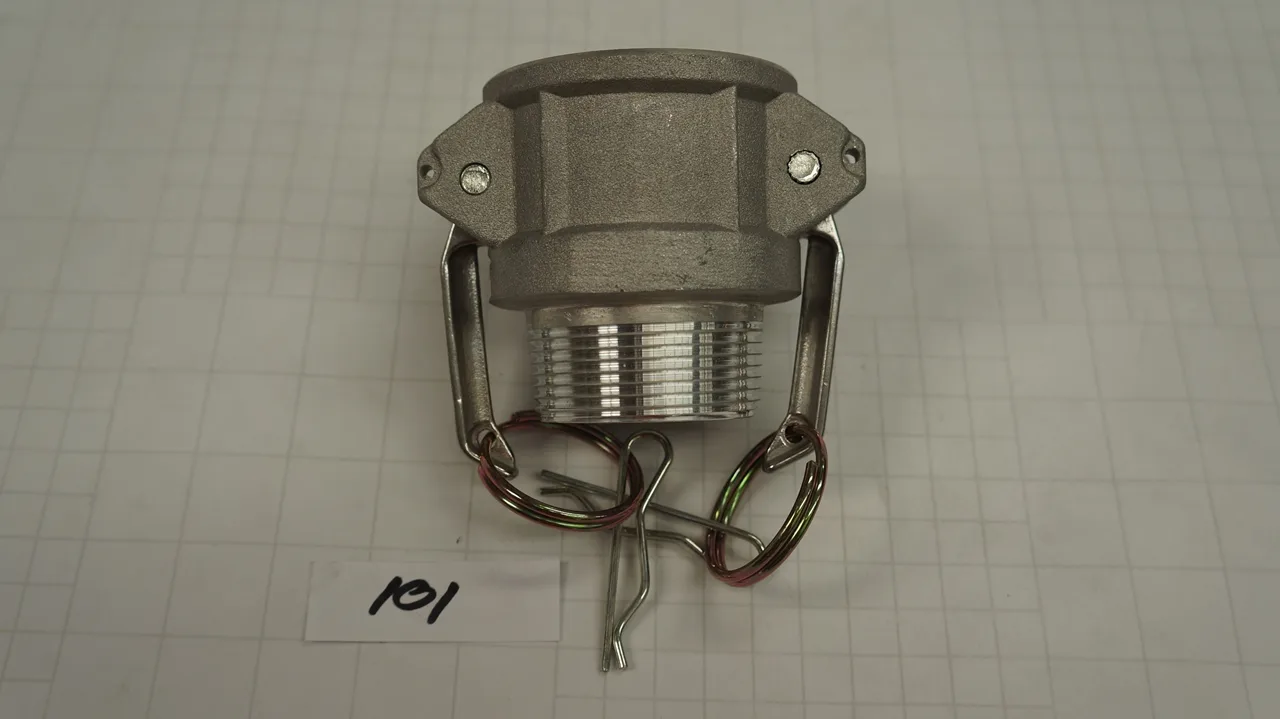 ข้อต่อ Cam & Groove, Part B, อลูมิเนียม, BSP, 1-1/2"
