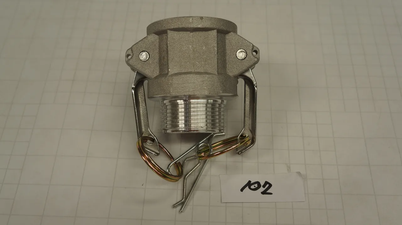 ข้อต่อ Cam & Groove, Part B, อลูมิเนียม, BSP, 1-1/4"