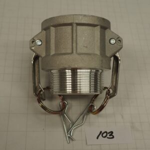 ข้อต่อ Cam & Groove, Part B, อลูมิเนียม, BSP, 2"