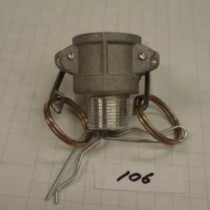 ข้อต่อ Cam & Groove, Part B, อลูมิเนียม, BSP, 3/4"