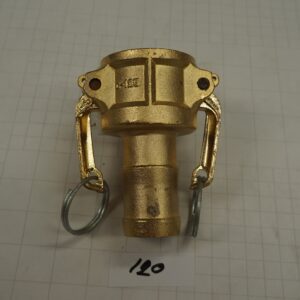 ข้อต่อ Cam & Groove, Part C, ทองเหลือง ขนาด 1-1/4"