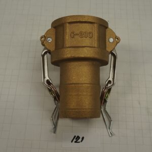 ข้อต่อ Cam & Groove, Part C, ทองเหลือง ขนาด 2"