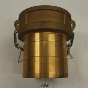 ข้อต่อ Cam & Groove, Part C, ทองเหลือง ขนาด 5"