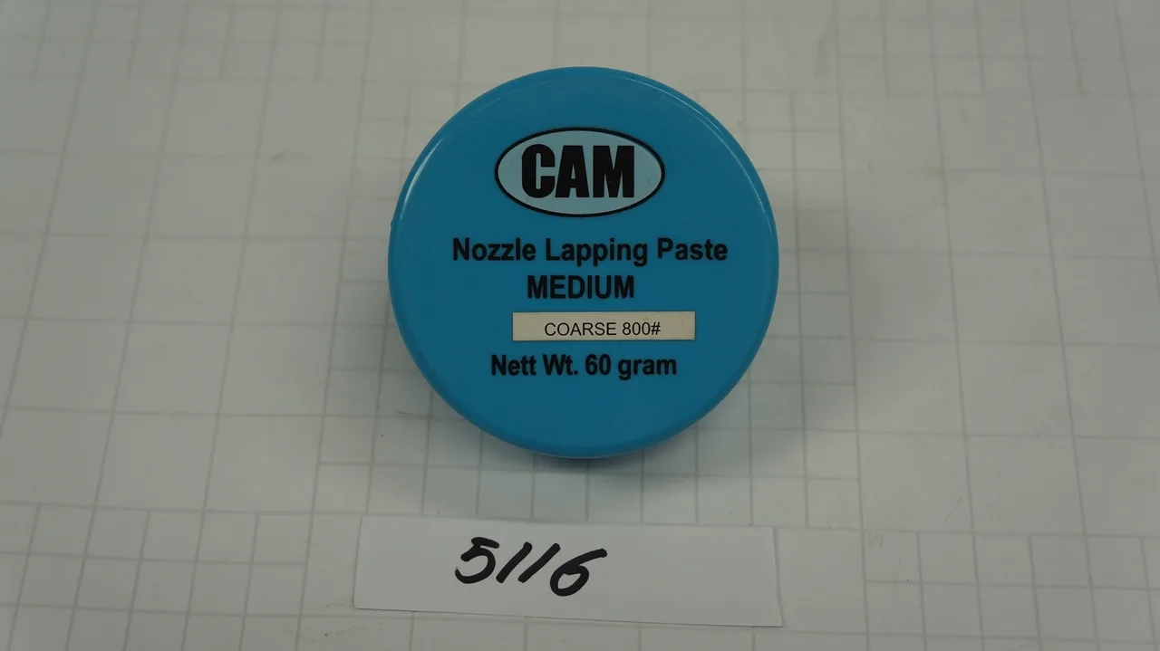 กากเพชรบดหัวฉีด CAM / A&V เกรด 800 เบอร์ 5A ขนาด 60กรัม