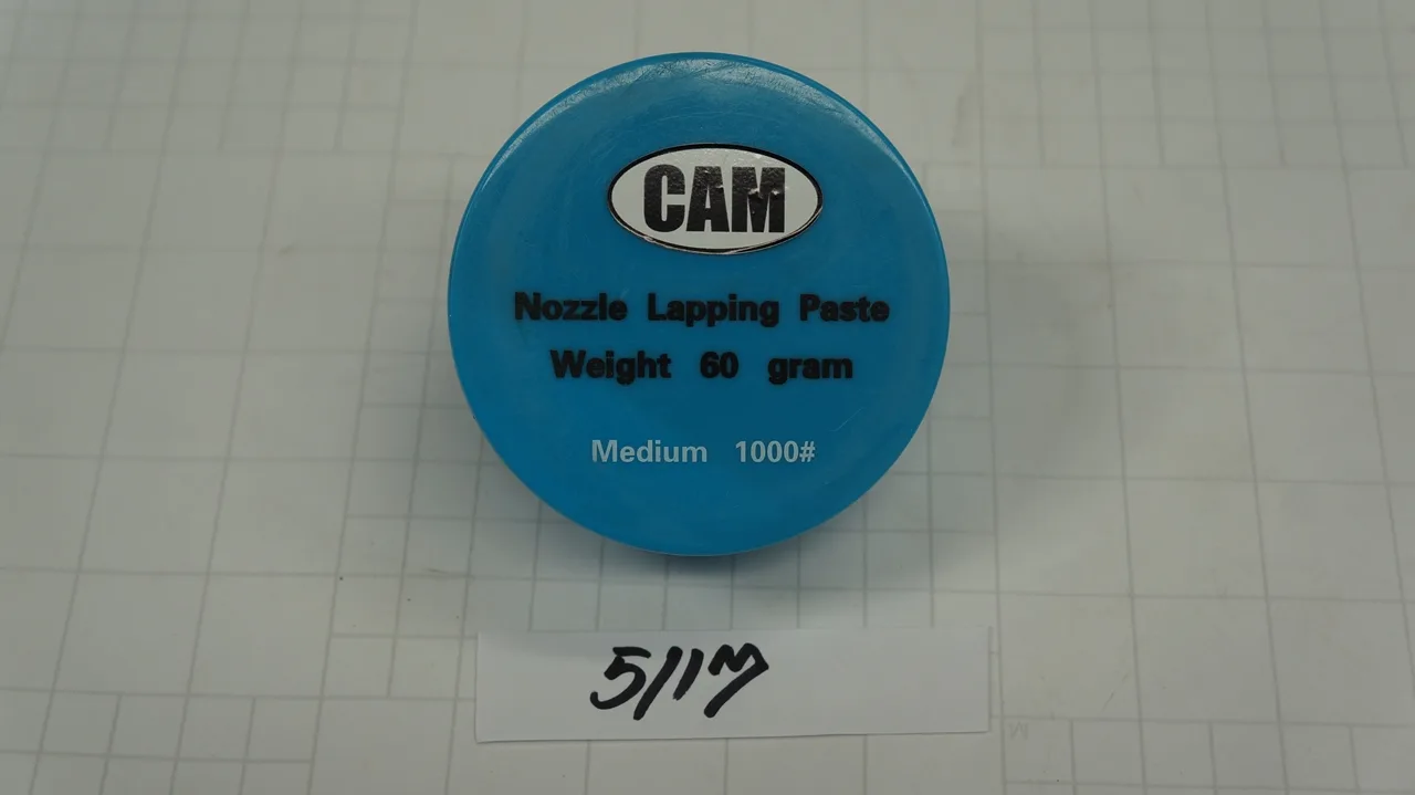 กากเพชรบดหัวฉีด CAM / A&V เกรด1000 เบอร์ 6A ขนาด 60กรัม