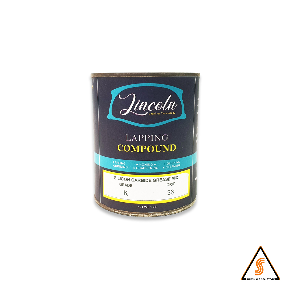 กากเพชรบดวาล์ว LINCOLN ขนาด 1ปอนด์ เกรด 36 เบอร์ K