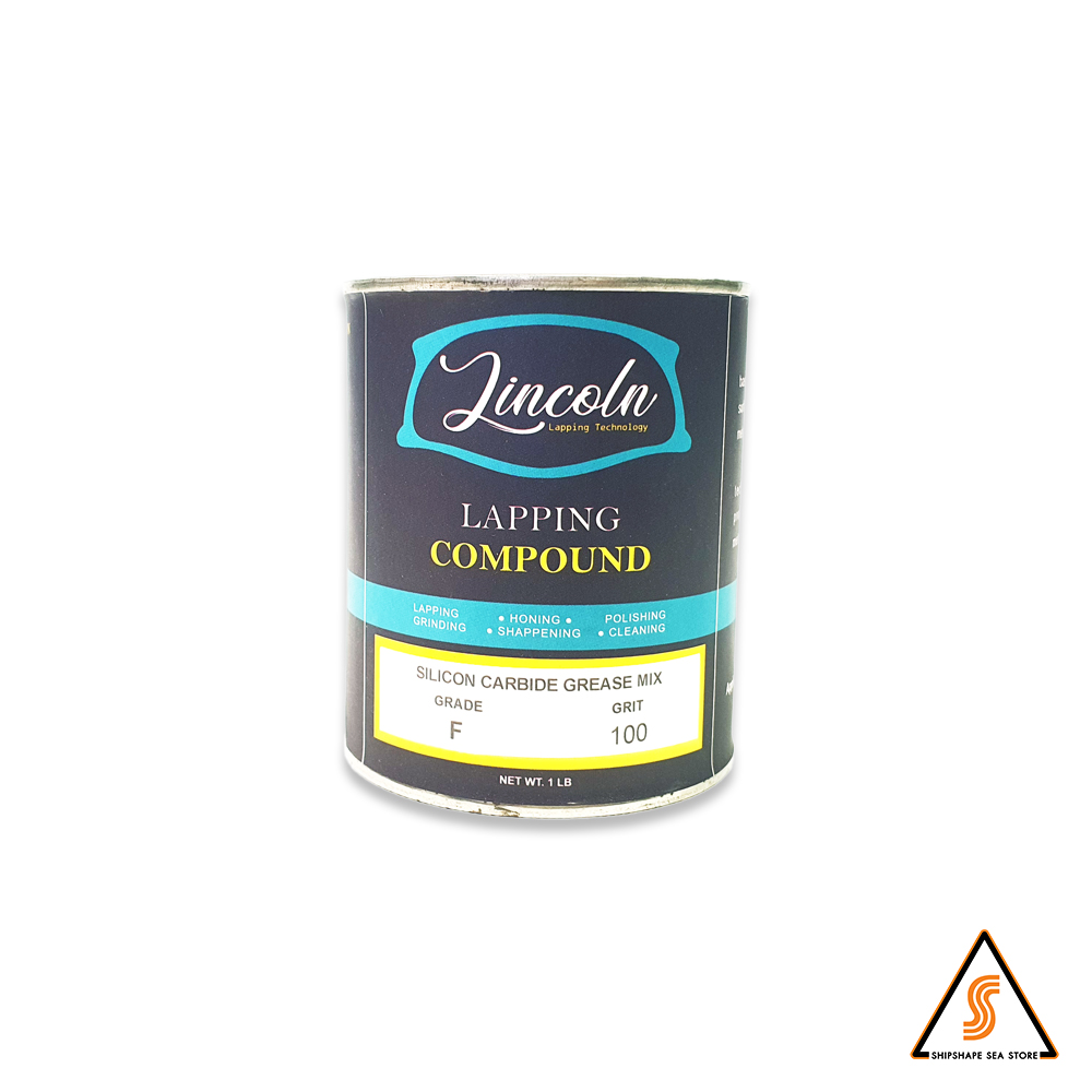 กากเพชรบดวาล์ว LINCOLN ขนาด 1ปอนด์ เกรด 100 เบอร์ F