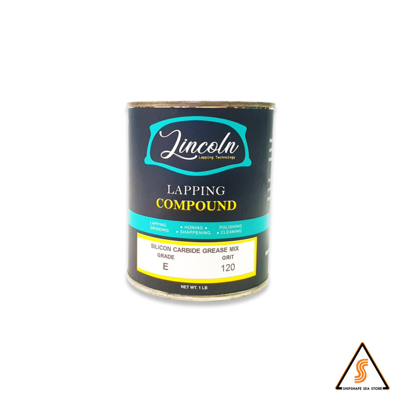 กากเพชรบดวาล์ว LINCOLN ขนาด 1ปอนด์ เกรด 120 เบอร์ E