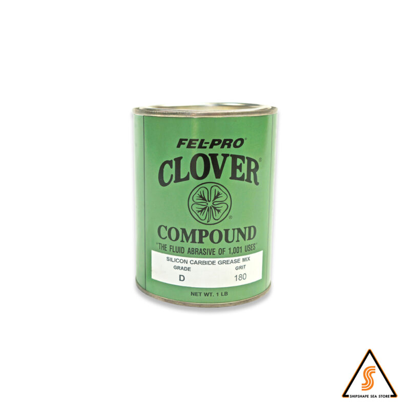 กากเพชรบดวาล์ว Clover ขนาด 1ปอนด์ เกรด 180 เบอร์ D