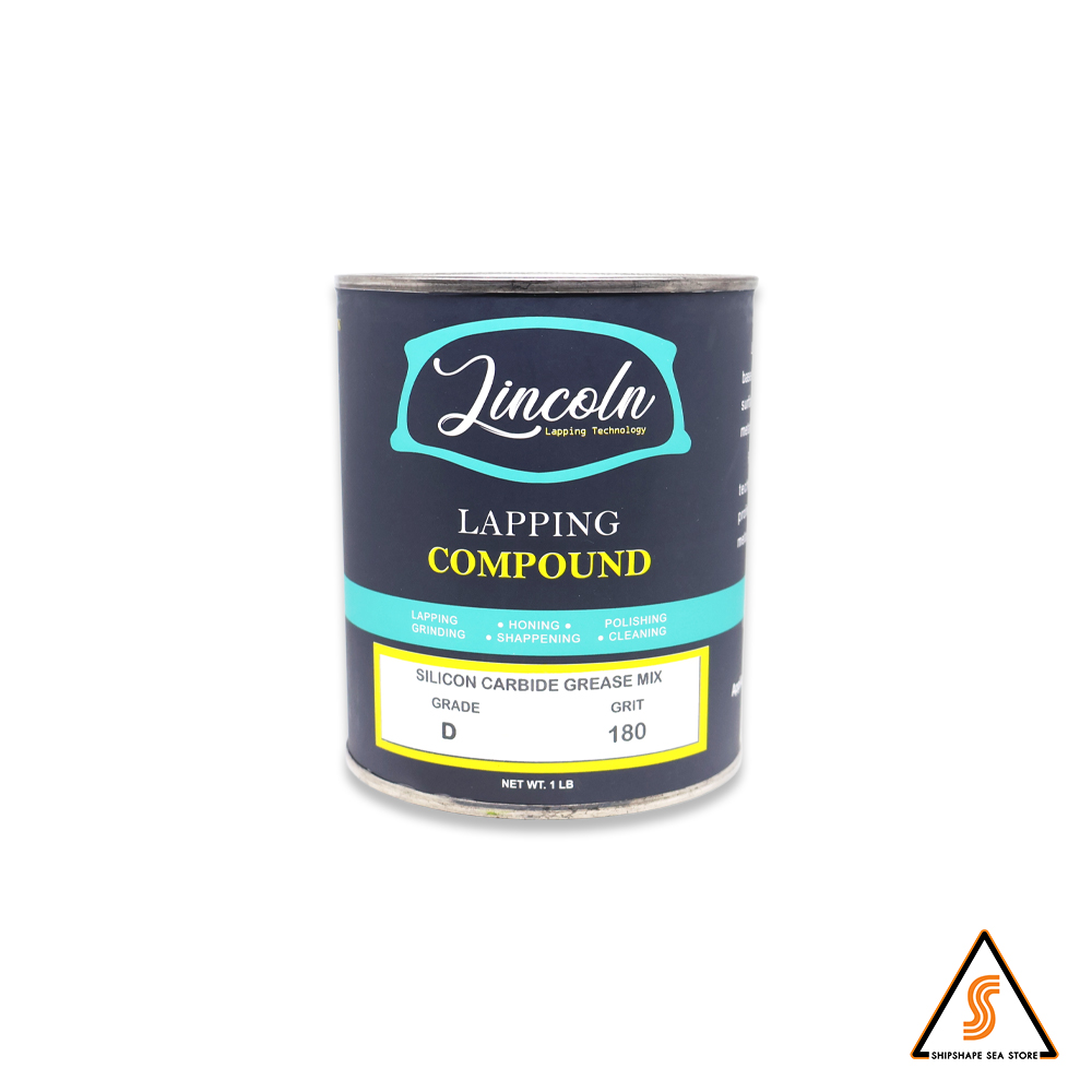 กากเพชรบดวาล์ว LINCOLN ขนาด 1ปอนด์ เกรด 180 เบอร์ D