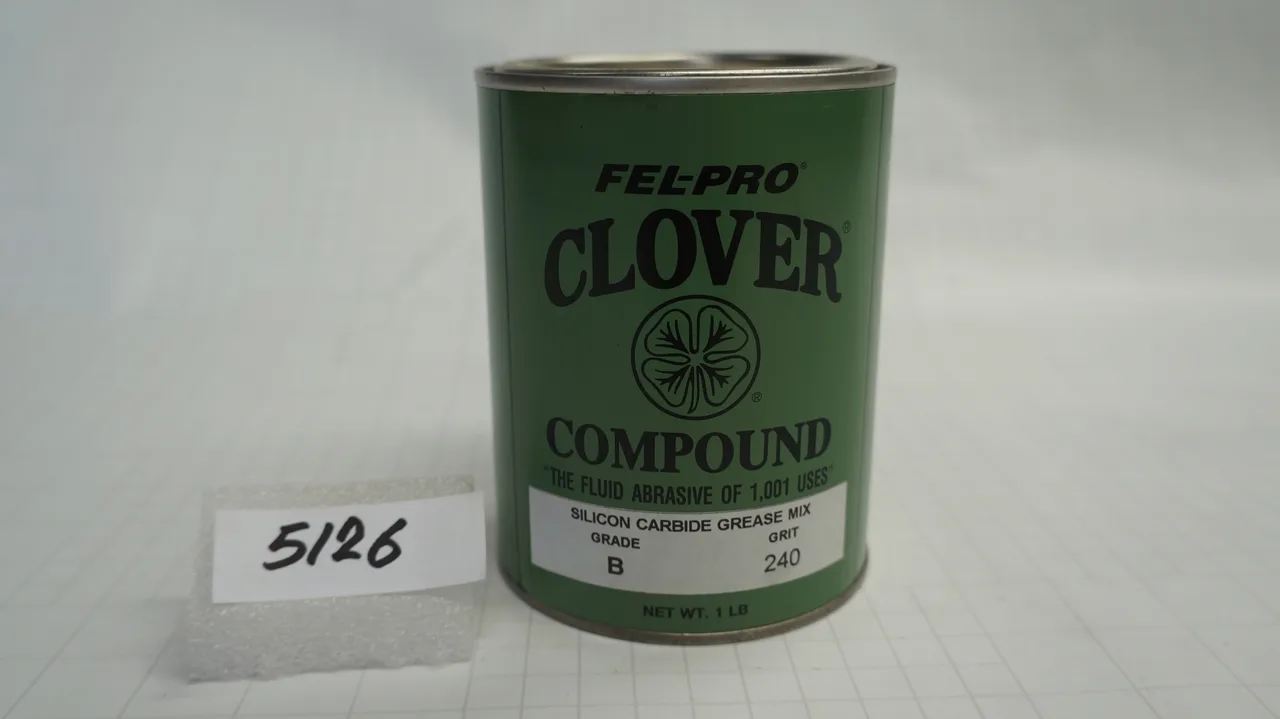 กากเพชรบดวาล์ว Clover ขนาด 1ปอนด์ เกรด 240 เบอร์ B
