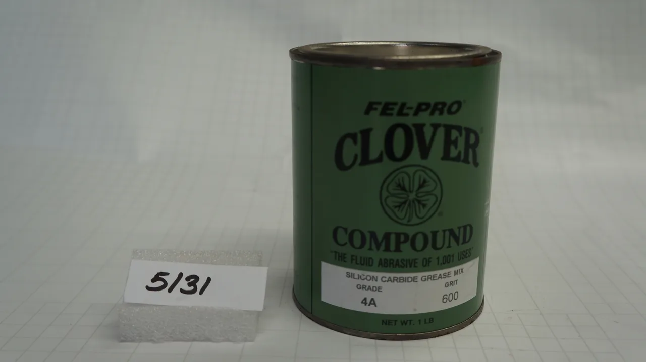 กากเพชรบดวาล์ว Clover ขนาด 1ปอนด์ เกรด 600 เบอร์ 4A
