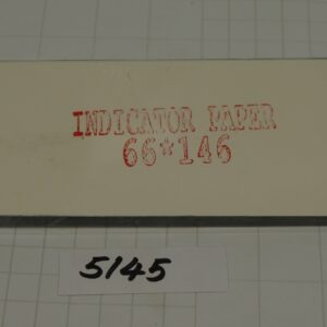 กระดาษวัดกำลังอัด Indicator paper 66x146mm 48แผ่น (ปกติ)