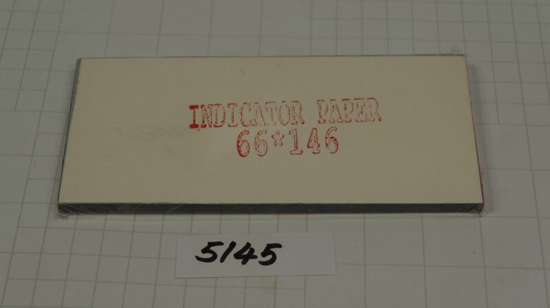 กระดาษวัดกำลังอัด Indicator paper 66x146mm 48แผ่น (ปกติ)