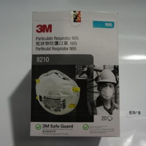 3M หน้ากากป้องกันฝุ่นละออง 8210 (20 ชิ้น/Box, 8 Box/Case)
