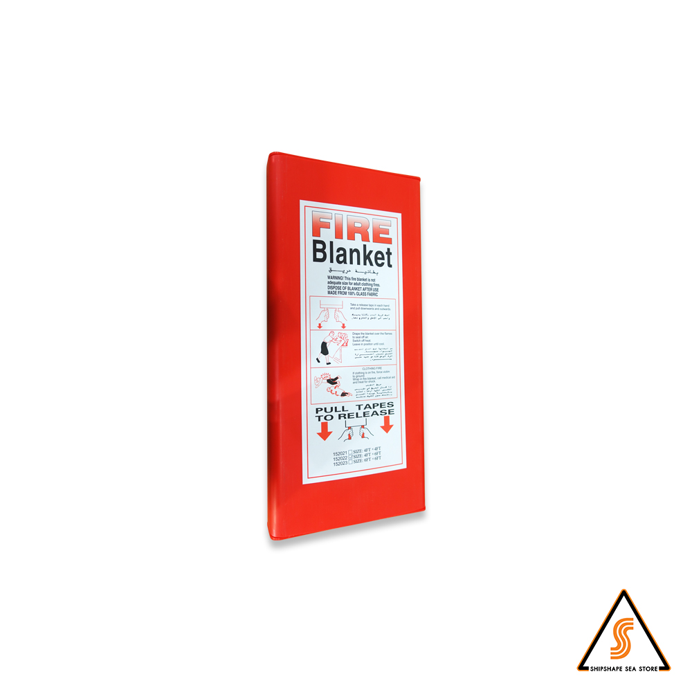 ผ้าห่มกันไฟ 6 x 4 ฟุต WITH CASE(PVC)