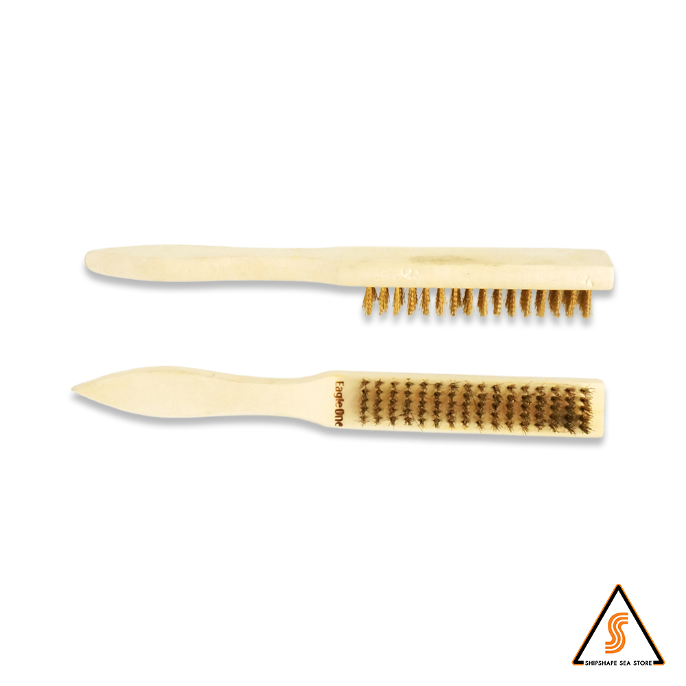 แปรงลวดทองเหลือง 5 แถว