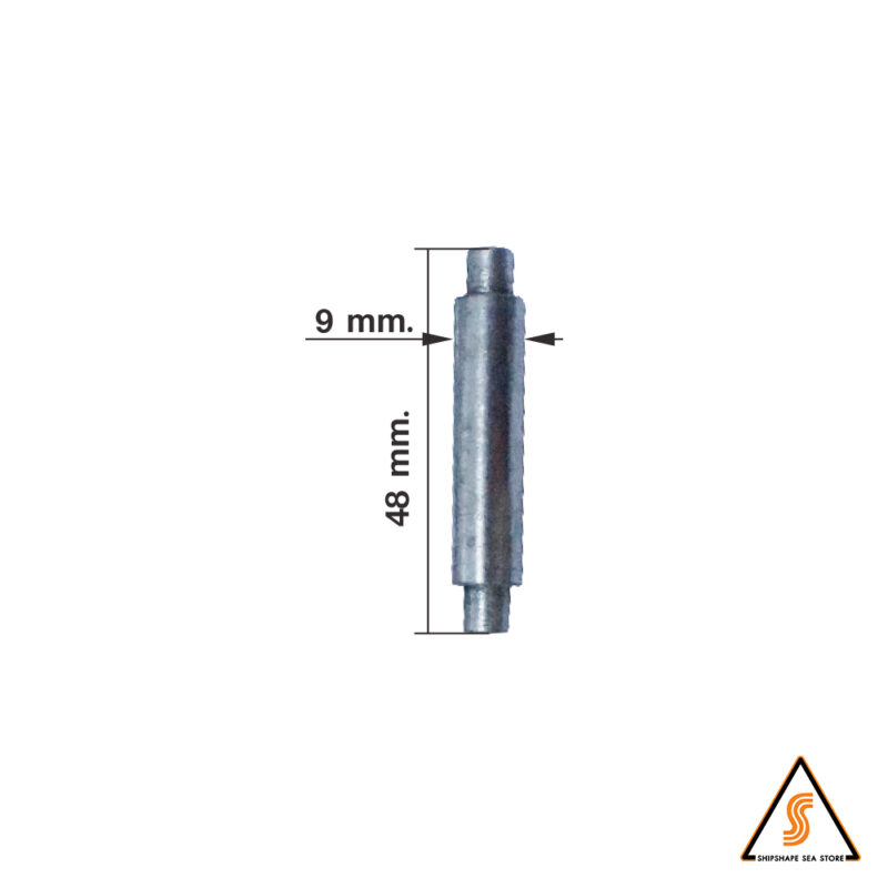 สลักเฟืองปั่นสนิม No.1-2 Disc Pin for HD Tool (6ตัว/ชุด)