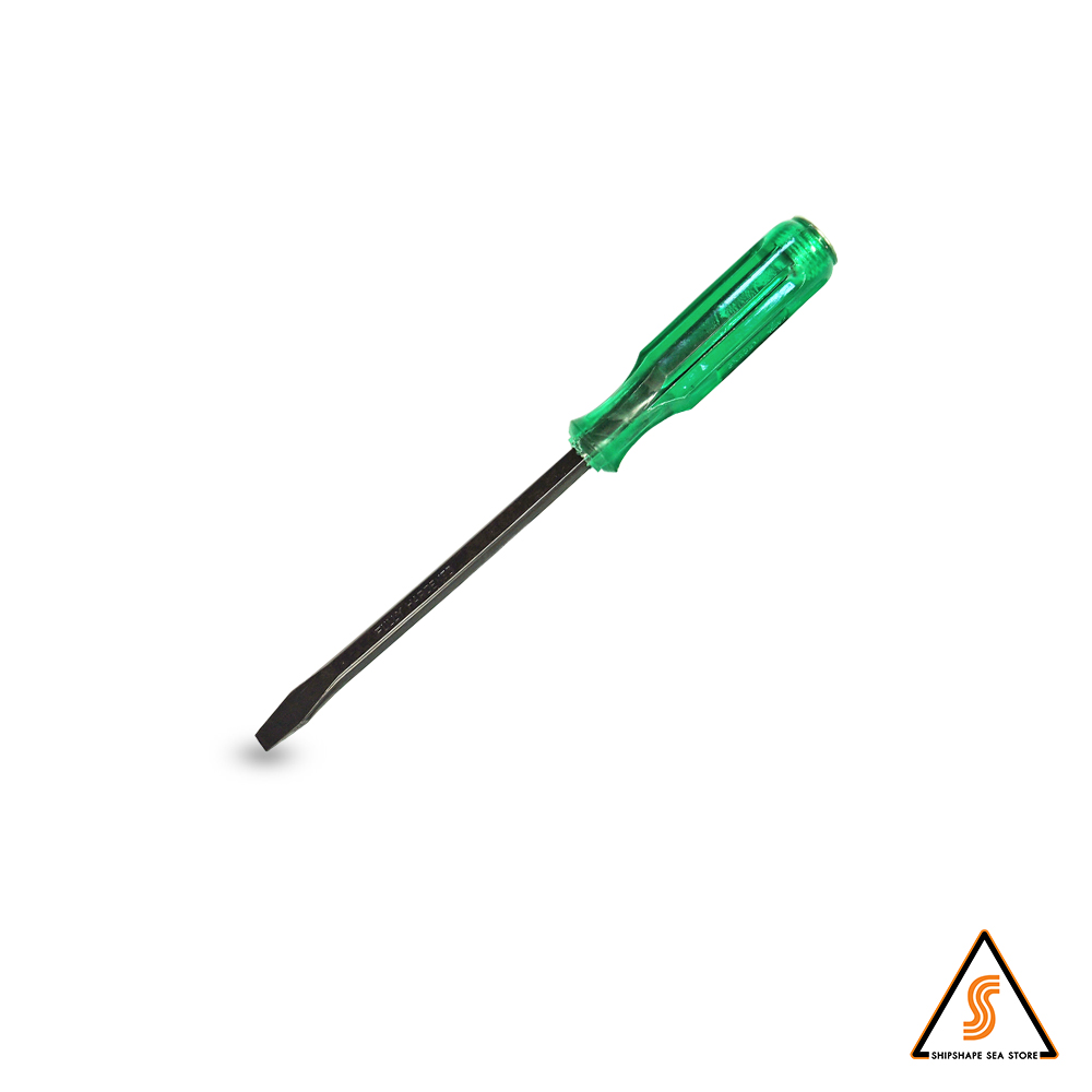 ไขควงปากแบน ด้ามทะลุ ขนาด 6"