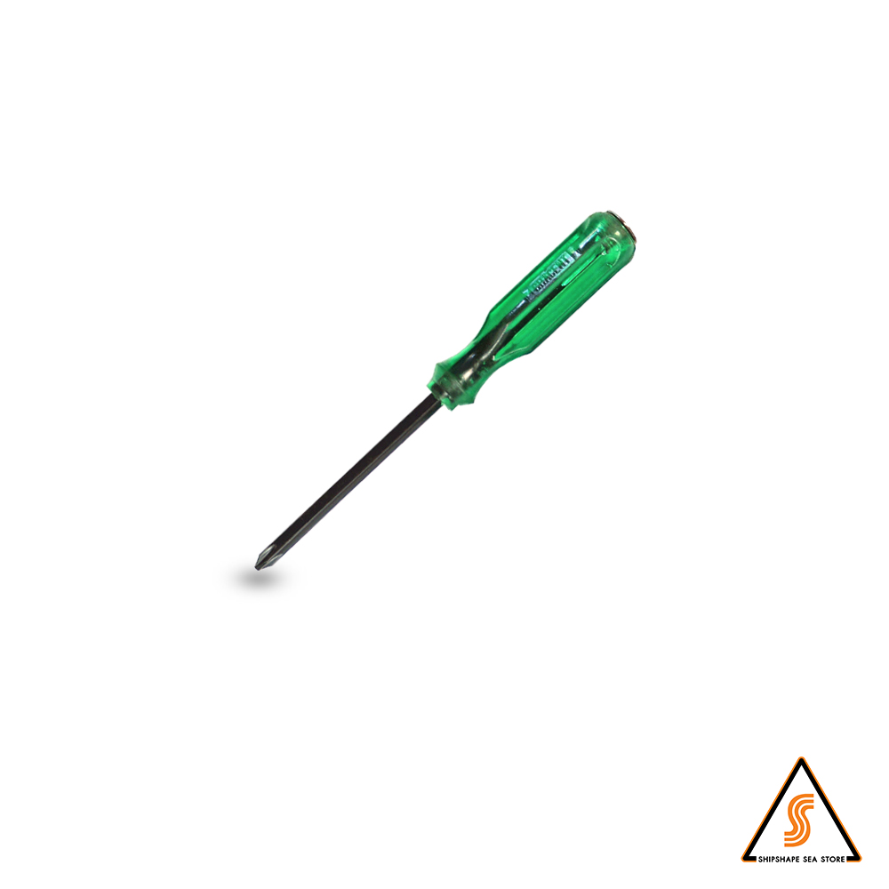 ไขควงปากแฉก ด้ามทะลุ ขนาด 4"