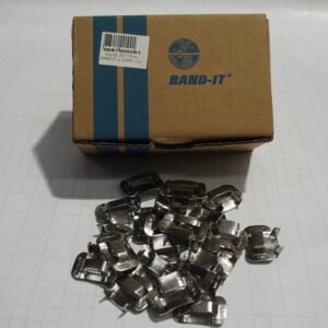 กิ๊บรัด SS 201 1/2 ยี่ห้อ BAND-IT รุ่น C254 (100ตัว)