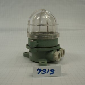 โคมไฟกรงนก ครบชุด แบบตรง DS7-1M, BA-15d, สีใส S80A, กรงพลาสติก BC: 140มม (ไม่รวมหลอด)