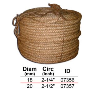 เชือกมะนิลา โต 18มม. (รอบวง 2-1/4")