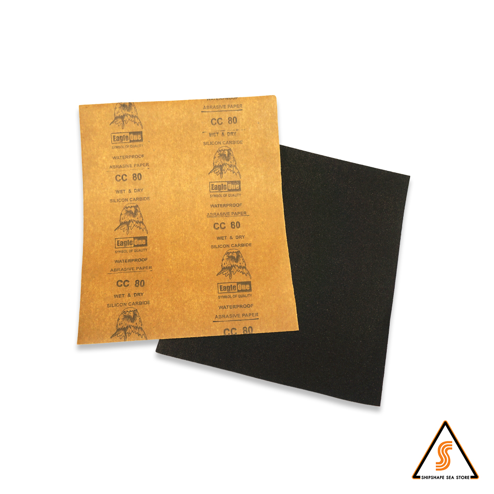 กระดาษทราย # 80