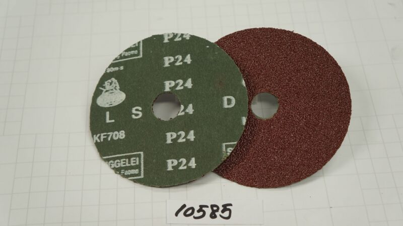 กระดาษทรายกลม 4" เบอร์ 24
