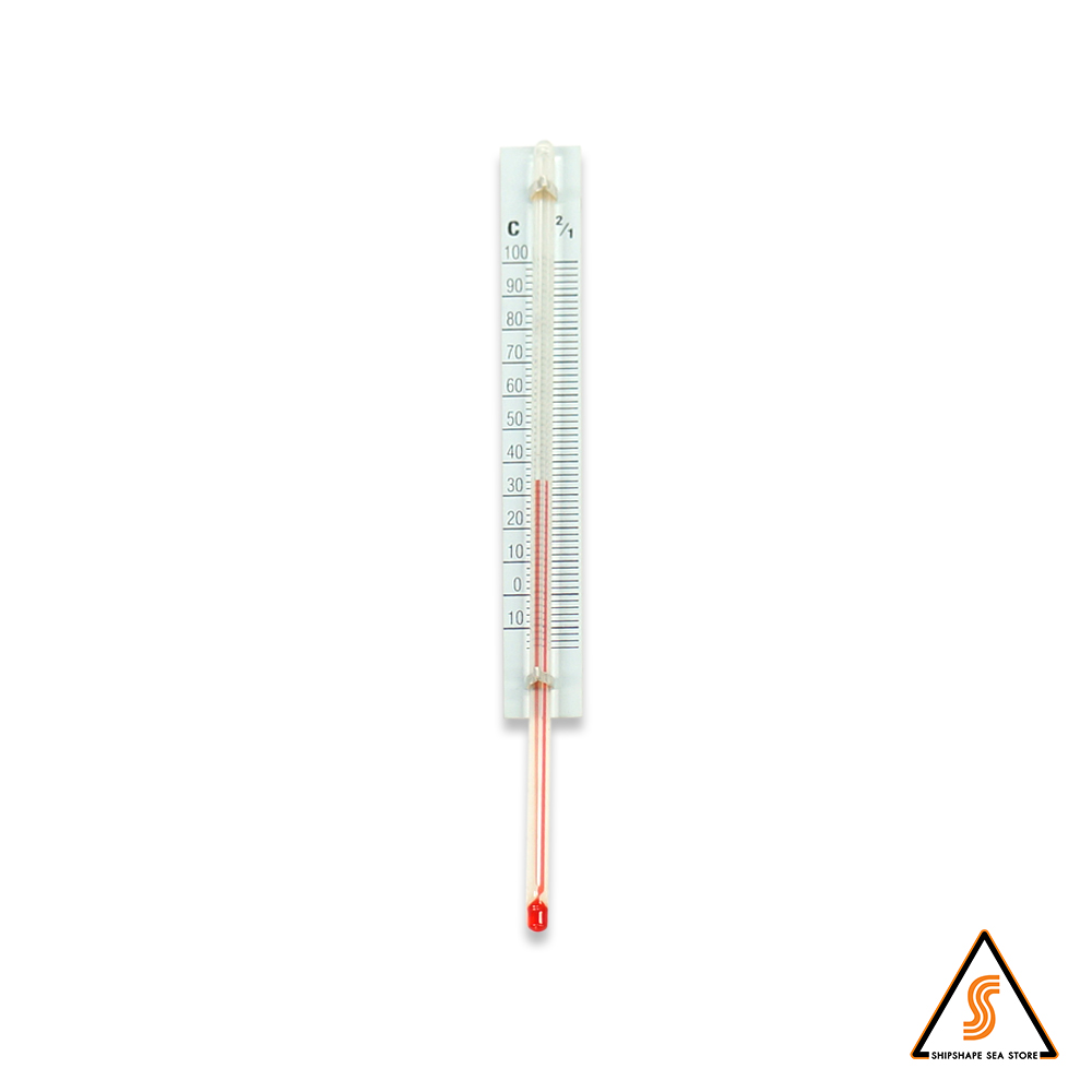 เทอร์โมมิเตอร์ เฉพาะไส้ ตรง 100c ยาว 160มม. ขนาดแผง 15x115มม [ C ]