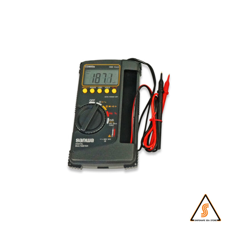 มัลติมิเตอร์ ยี่ห้อ SANWA รุ่น CD800A แบบดิจิตอล