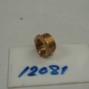 ข้อลดเหลี่ยม ทองเหลือง BSPP 1/2" x 3/8"