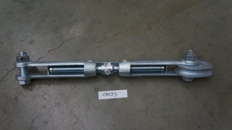 เกลียวเร่ง แบบมีที่ล็อก Rigging Screws JIS F3403 ขนาด 18mm Rope Dia 18mm S.W.L 32.4kN, Screw Dia. M30
